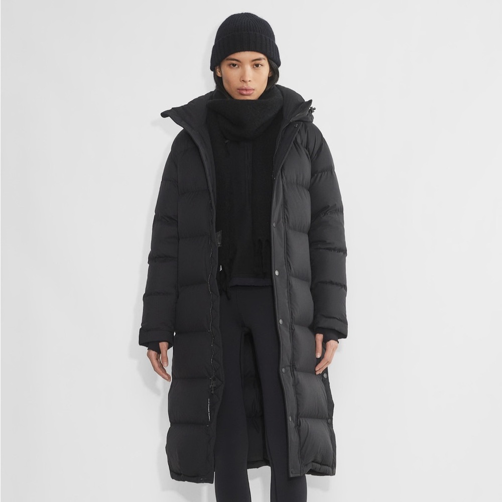 NWT LONG super puff aritzia black